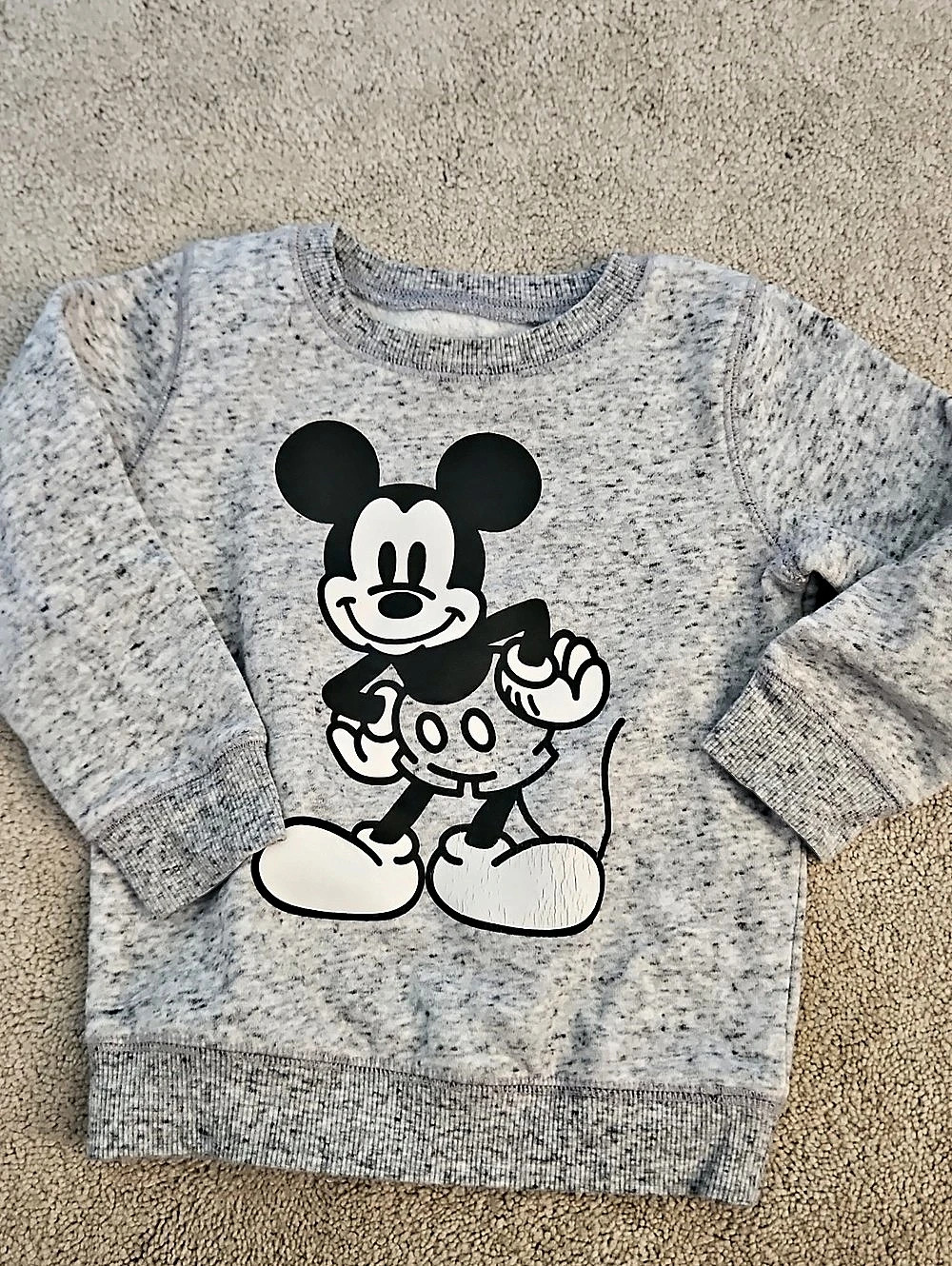 Disney Mickey Mouse Softest Fleece Crewneck Sweatshirt by Jumping Beans
